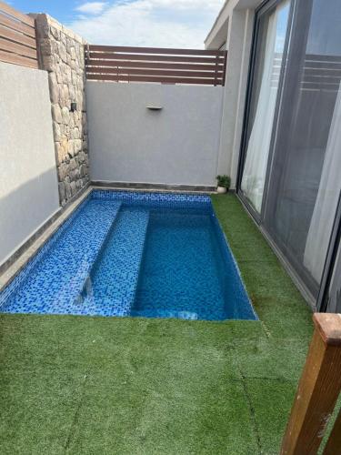 شاليه بالي بمسبح خاص مدفأ