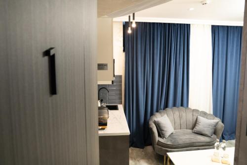 Posezení v ubytování Prime Suites Hotel