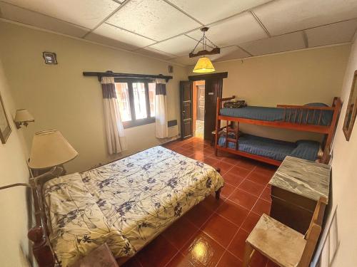 Postel nebo postele na pokoji v ubytování Casa los Molles Hostel