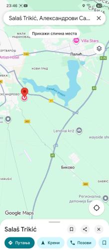 a map of salektikiikiikiikiikiikiikiikiikifficient at Salaš Trikić in Aleksandrovo