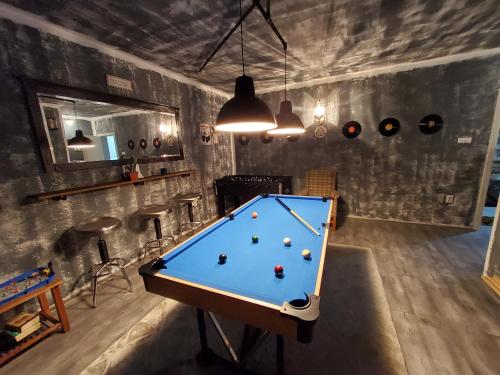 a billiard room with a pool table in it at O'Toole's, Plitvice in Korenica