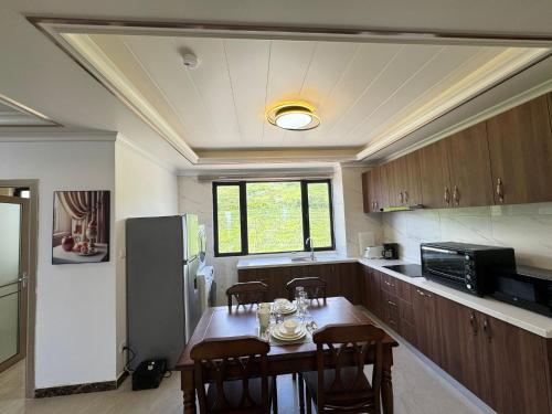 Dapur atau dapur kecil di Seaview Garden