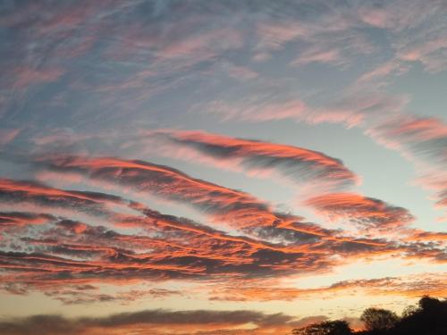 Η ανατολή ή δύση του ηλίου όπως φαίνεται από αυτό το διαμέρισμα ή από εκεί κοντά