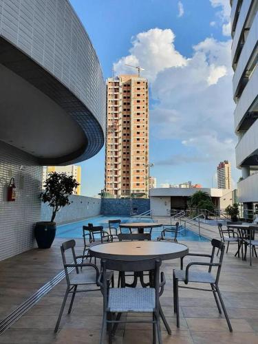 En balkon eller terrasse på Unique 1307