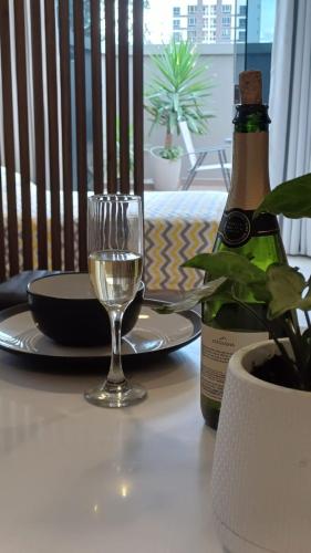 Apartamento con terraza privada