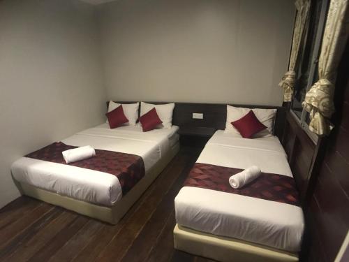 Cama o camas de una habitación en Juara Bay Resort