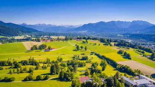 Die Villa Bad Toelz a vista de pájaro