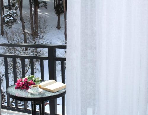 Eikon Apartments Abastumani en invierno