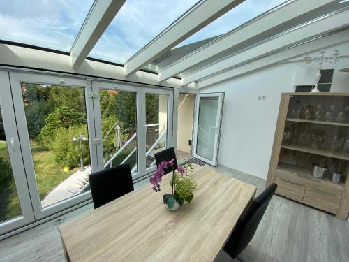 Balkoni atau teres di Gästehaus Graul