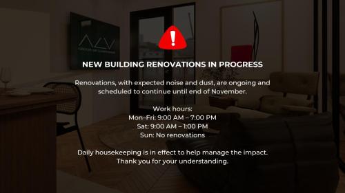 a new building renovations in progress in a living room at 22 Macalisterz by ALV in George Town