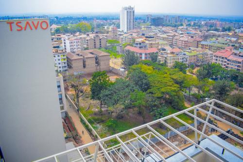 Nespecifikovaný výhled na destinaci Nairobi nebo výhled na město při pohledu z apartmánu