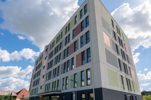 Budova, kde se apartmán nachází