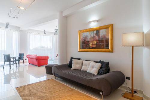 Χώρος καθιστικού στο Villa Floyd Charming Rooms