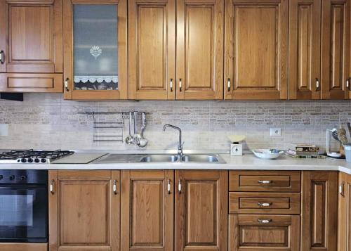 Η κουζίνα ή μικρή κουζίνα στο Easy Firenze - 10min from Airport