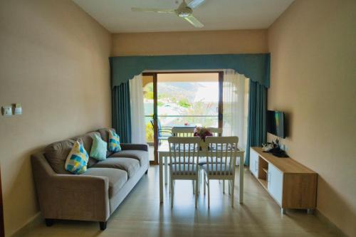Χώρος καθιστικού στο Stone Self Catering Apartment