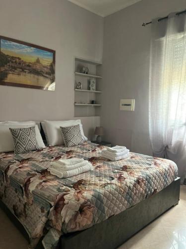 Postel nebo postele na pokoji v ubytování Pau House