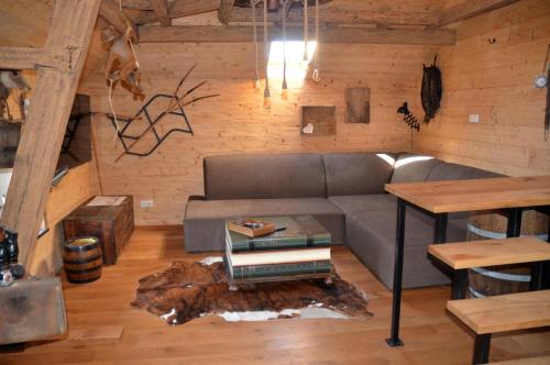 Posezení v ubytování Gästehaus LeLo