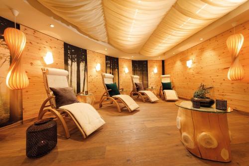 Χώρος καθιστικού στο Allgäu Art Hotel