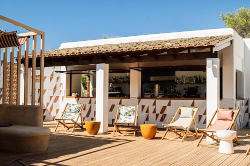 Αίθριο ή υπαίθριος χώρος στο Inturotel Esmeralda Garden