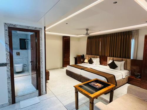 Χώρος καθιστικού στο HOTEL SUNCITY PALACE