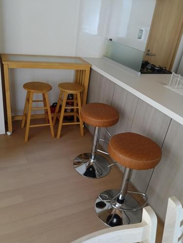 Dapur atau dapur kecil di Opening sell 10月13日New Open星空に包まれるStar Domeハウス完全プライベート空間4部屋ベッドルーム