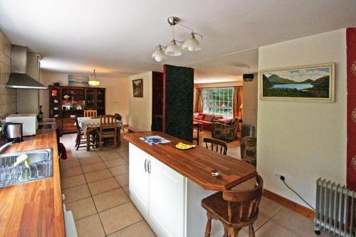 Una cocina y una sala de estar con encimera. en 3 Bed in Clogheen oc-i202, en Clogheen
