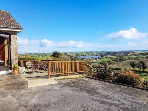 a house with a balcony with a view of the countryside at 3 Bed in Rosscarbery oc-ii16117 in Rosscarbery