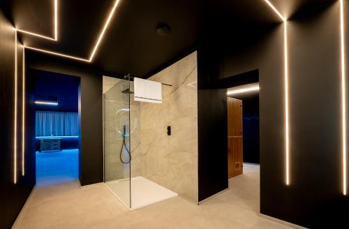 Ένα μπάνιο στο Suite Soma