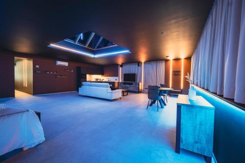 Ένα ή περισσότερα κρεβάτια σε δωμάτιο στο Suite Soma