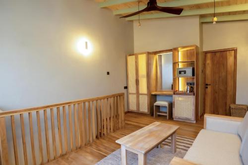 Ruang duduk di Stay Ceylon - Weligama