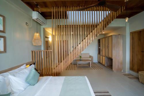 Katil atau katil-katil dalam bilik di Stay Ceylon - Weligama
