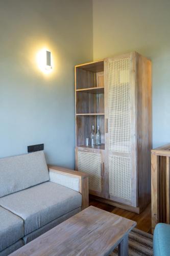 Ruang duduk di Stay Ceylon - Weligama