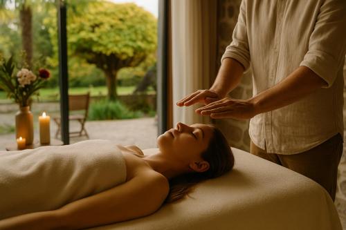 Spa dan/atau kemudahan kesihatan lain di Domaine Le Verger La Cerise