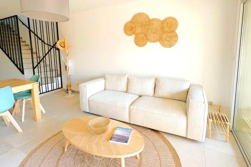 Et opholdsområde på Duplex Marina Di Cala Rossa