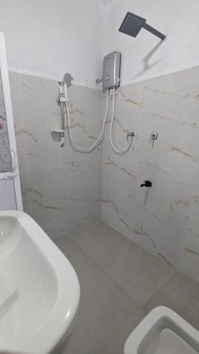 Ένα μπάνιο στο Villa Sea View