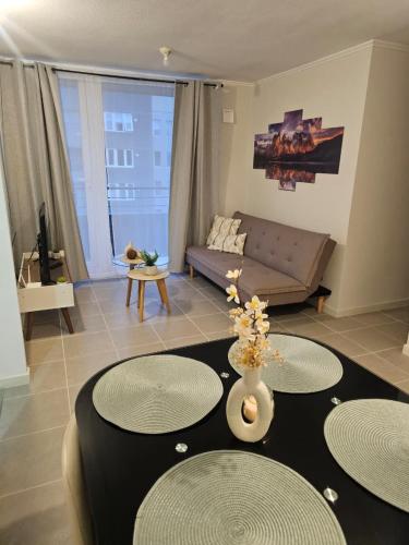 Istumisnurk majutusasutuses Departamento en Los Angeles