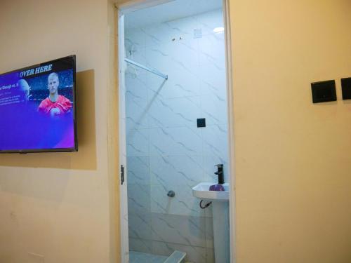 Koupelna v ubytování LV-21 Service Apartment M03a