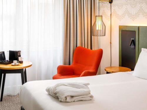 Katil atau katil-katil dalam bilik di Mercure Nottingham Sherwood