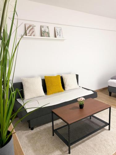 Et opholdsområde på Stilvolle helle Wohnung im Zentrum