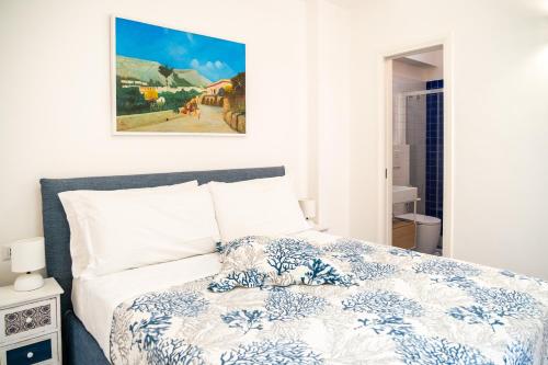 Ένα ή περισσότερα κρεβάτια σε δωμάτιο στο La Chiocciola