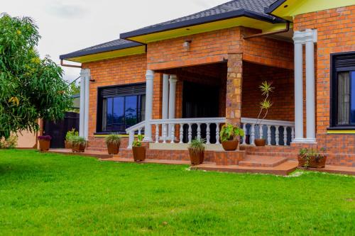 A garden outside IMFURA Residence
