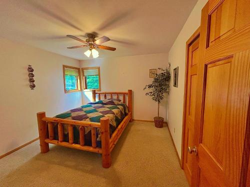 Postel nebo postele na pokoji v ubytování Private Cabin Getaway