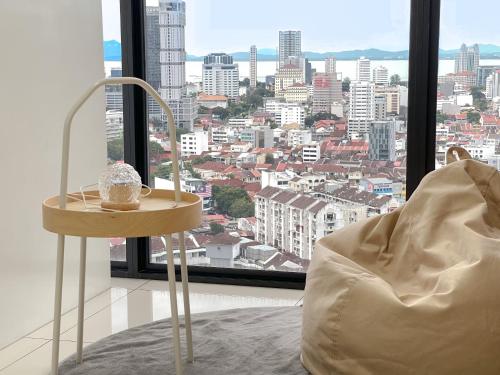 Nespecifikovaný výhled na destinaci Georgetown nebo výhled na město při pohledu z apartmánu