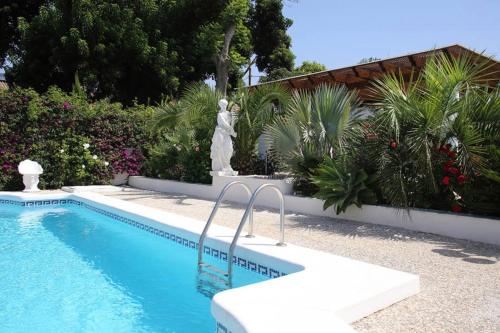 Exclusive villa Las Palmeras Puerto Banus with heated private swimming pool, Marbella, Spain