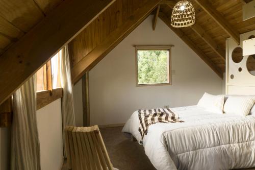 Posteľ alebo postele v izbe v ubytovaní Small refuge