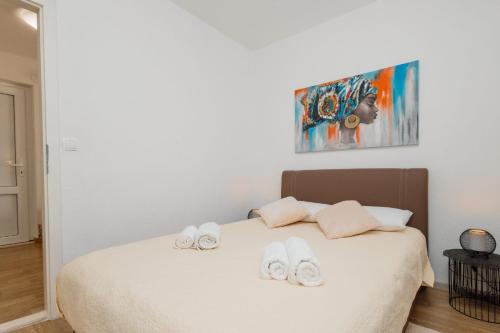 Voodi või voodid majutusasutuse RELAX - vacation house toas