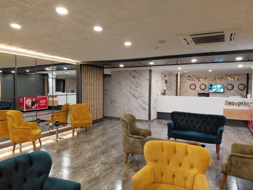 O zonă de relaxare la QUEEN PALACE HOTEL TRABZON