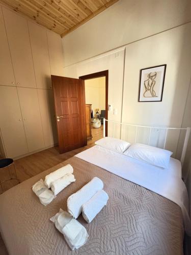 Postel nebo postele na pokoji v ubytování MARY'S HOUSE - Urban Promenade Vibes