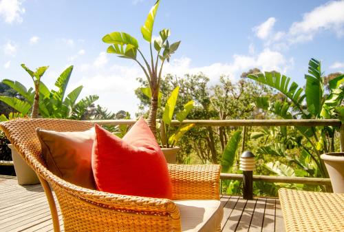 Balkoni atau teres di Ikhaya Safari Lodge