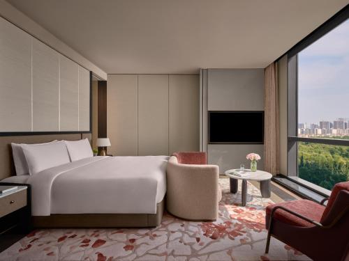 InterContinental Changchun High Tech Zone by IHGにあるテレビまたはエンターテインメントセンター